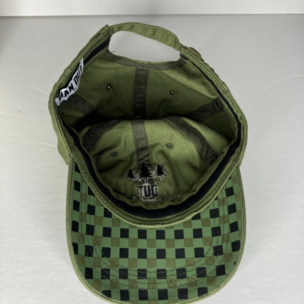 Out Camping Green Adjustable Hat - Picture 7 of 9